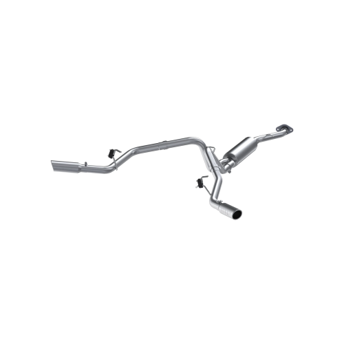 MBRP - MBRP Aluminized Steel 2.5" Cat Back Dual Split Side for 2003-2007 Chevrolet/GMC 1500 Silverado/ Sierra 4.8/ 5.3L RC-6.5' Box ('07 Classic Only)