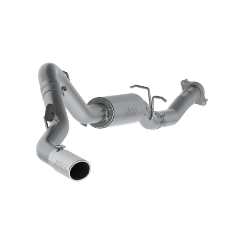 MBRP - MBRP T409 Stainless Steel 3.5" Cat Back Single Side for 2007-2010 Chevrolet/GMC 2500 HD 6.0L EC/CC-SB
