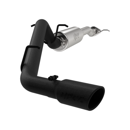 MBRP - MBRP Black-Coated Aluminized Steel 3" Cat Back Single Side for 2015-2016 Chevrolet/GMC Colorado/Canyon