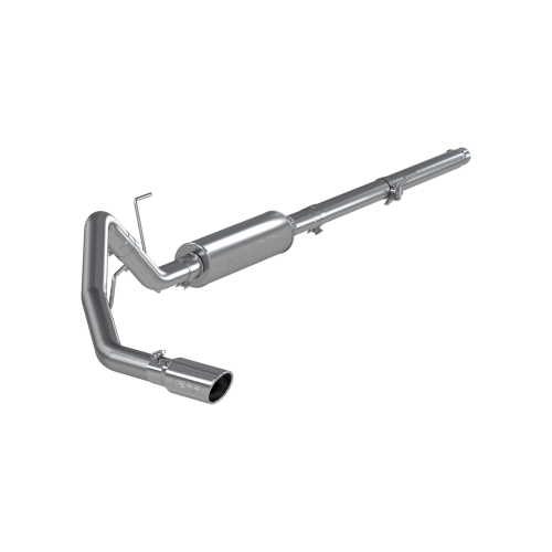 MBRP - MBRP T409 Stainless Steel 3" Cat Back Single Side for 2004-2008 Ford F-150 4.6/5.4L EC (excluding 8ft-Bed)/ CC