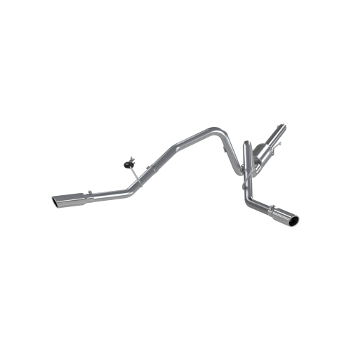 MBRP - MBRP Aluminized Steel 2.5" Cat Back Dual Split Side for 2004-2008 Ford F-150 4.6/5.4L EC/CC-SB