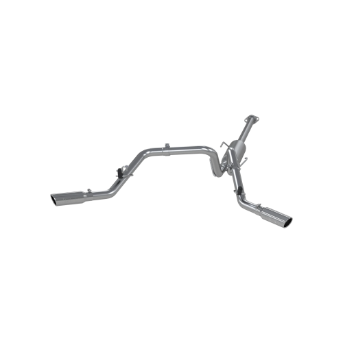MBRP - MBRP T409 Stainless Steel 2.5" Cat Back Dual Split Side for 2005-2015 Toyota Toyota Tacoma 4.0L, EC/CC