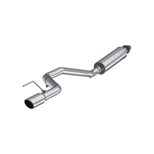 MBRP - MBRP Aluminized Steel 3" Cat Back Single Side for 2005-2010 Jeep Grand Cherokee (WK), 4.7L, 5.7L Hemi