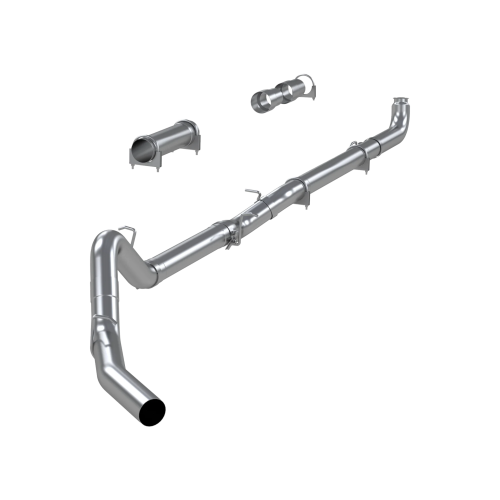 MBRP - MBRP Aluminized Steel 4" Cat Back Single Side - No Muffler for 2001-2007 Chevrolet/GMC 2500/3500 Duramax Classic EC/CC