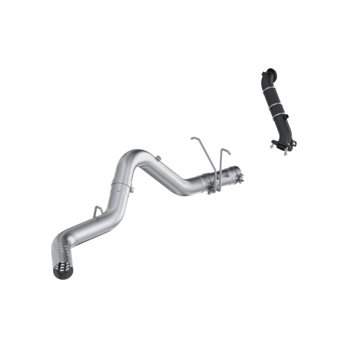 MBRP - MBRP Aluminized Steel 4" Filter Back Single Side Exit - No Muffler - with Carb-Approved Downpipe EO# D-763-2 for 2015-2016 Chevrolet/GMC Silverado/ Sierra 2500/3500 6.6L Duramax, EC/CC