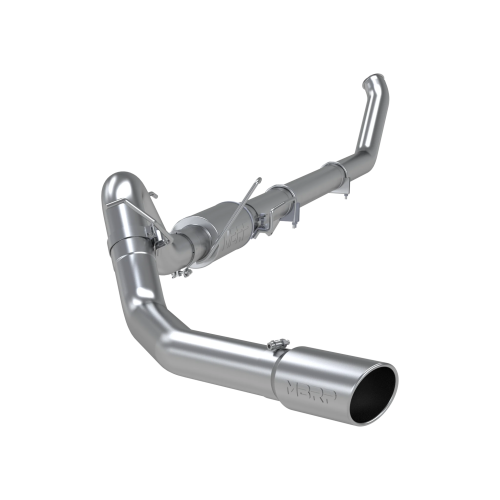 MBRP - MBRP Aluminized Steel Turbo Back 4" Single Side for 2003-2004 Dodge Ram 2500/3500 Cummins 5.9L Cummins 305hp Models