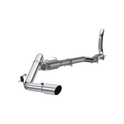 MBRP - MBRP T409 Stainless Steel 4" Turbo Back Single Side Exit for 1988-1993 Dodge Ram 2500/3500 Cummins (4WD only)