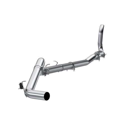 MBRP - MBRP Aluminized Steel 4" Turbo Back Single Side Exit (4WD only) - No Muffler for 1988-1993 Dodge Ram 2500/3500 Cummins