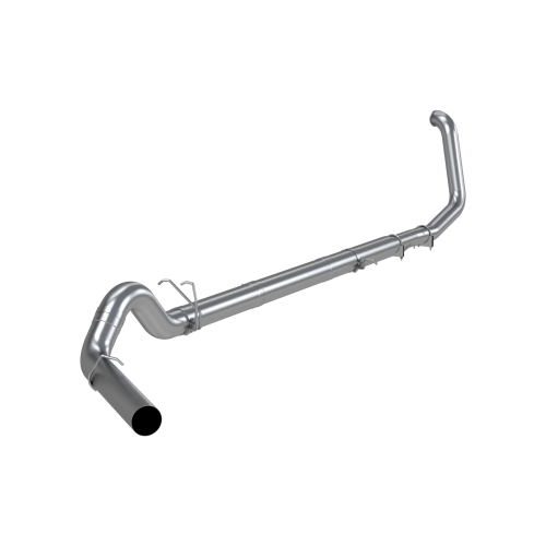 MBRP - MBRP Aluminized Steel 5" Turbo Back Single Side Exit - No Muffler for 1999-2003 Ford F-250/350 7.3L