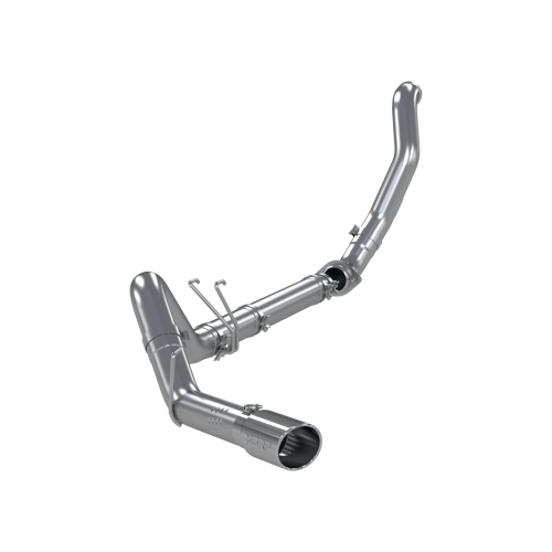 MBRP - MBRP Aluminized Steel 4" Filter Back Single Side Exit Down Pipe for 2008-2010 Ford F-250/350/450 6.4 L Powerstroke