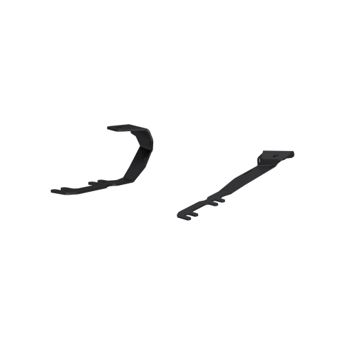 MBRP - MBRP Black-Coated Ditch Light Brackets for 2024-2026 Ford Ranger
