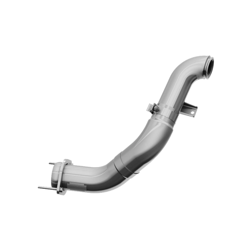 MBRP - MBRP Aluminized Steel 4" Turbo Down Pipe for 2011-2014 Ford 6.7L Powerstroke