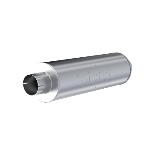 MBRP - MBRP 3" ID inlet/outlet, 26" Single Muffler, Mild Tone, AL, Universal
