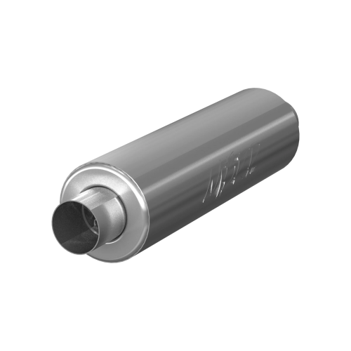 MBRP - MBRP 3" ID inlet/outlet, 26" Single Chambered Muffler, AL, Universal