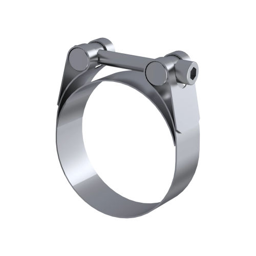 MBRP - MBRP 2.25" Barrel Band Clamp - Stainless, Universal