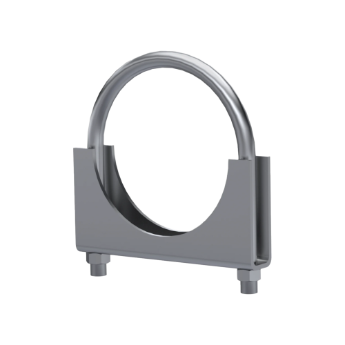 MBRP - MBRP 3.5" Saddle Clamp, Universal, Mild Steel