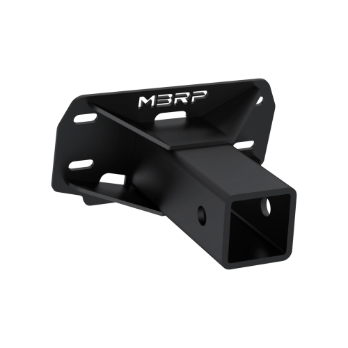 MBRP - MBRP 2" Front Hitch Receiver Assembly for Polaris (2023-24) Ranger EV, Black-Coated