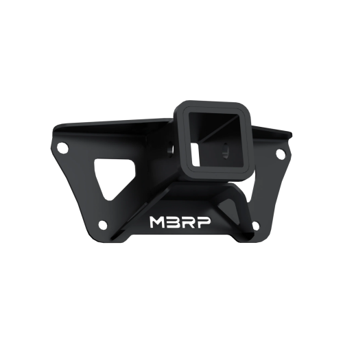 MBRP - MBRP 2" Hitch Receiver Assembly for Polaris (2020-24) Scramber XP 1000, Black-Coated