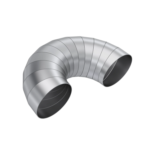 MBRP - MBRP T304 Stainless steel, 5" diameter, 180 Degree, Pie Cut Kit (Universal Fit)