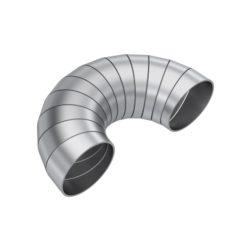 MBRP - MBRP T304 Stainless steel, 2" diameter, 180 Degree, Pie Cut Kit (Universal Fit)
