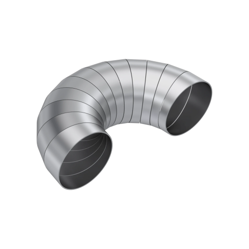 MBRP - MBRP T304 Stainless steel, 3.5" diameter, 180 Degree, Pie Cut Kit (Universal Fit)