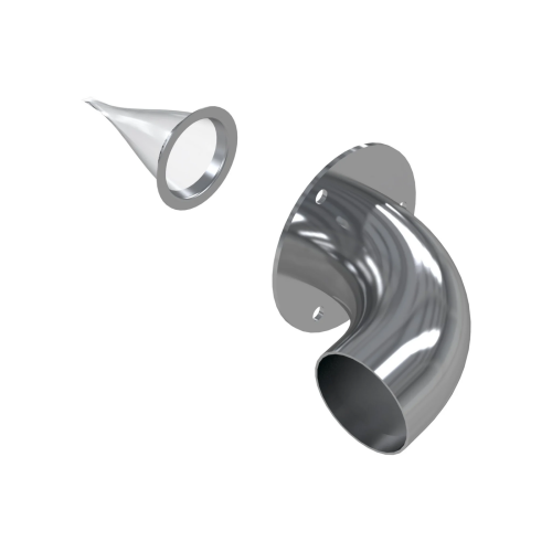 MBRP - MBRP T304 Stainless Steel, 2" Tip Assembly for 2015-2020 CFMOTO UFORCE 500