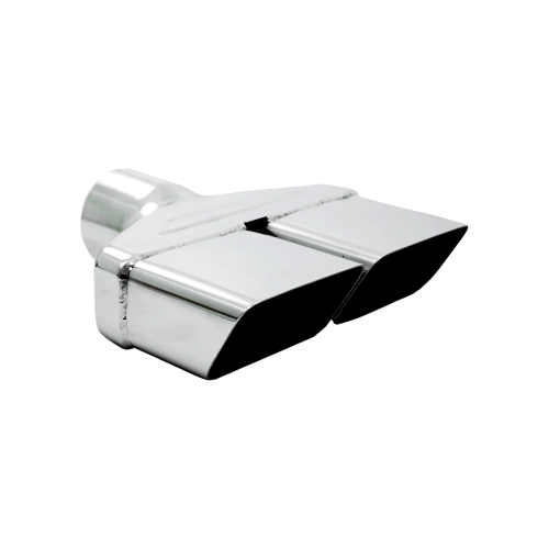 MBRP - MBRP T304 Stainless Steel Tip; 8" x 2.375" ID; Rectangle; 2.5" ID; 8.25" length (Universal Fit)