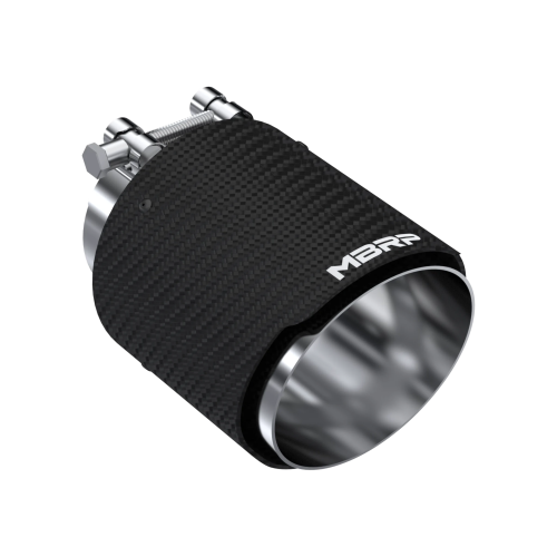 MBRP - MBRP Carbon Fiber Tip; 3" ID; 4.5" OD OUT; 6.13" length, Dual Wall (Universal Fit)