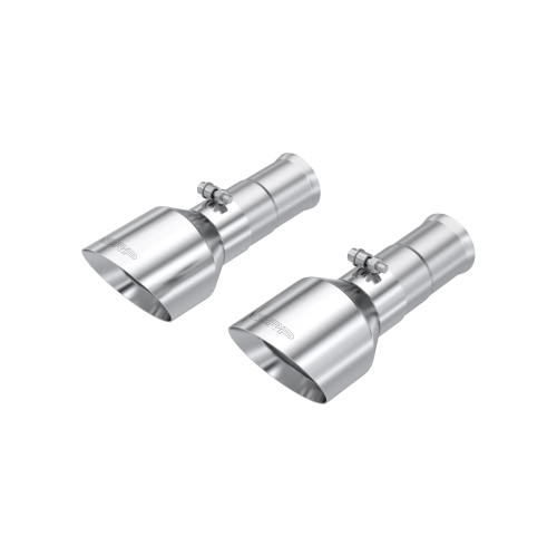 MBRP - MBRP T304 Stainless Steel Tips, 5" OD Dual Wall Angle Cut, Sold in Pairs for 2025-2026 Ram 1500, 3.0L SST