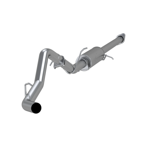 MBRP - MBRP Aluminized Steel 3" Cat Back Single Side Exit for 2007-2008 Chevrolet/GMC 1500 (Next Gen.) 4.8/5.3L/6.0L, RC/ EC (5'8"/ 6'5" Box) / CC (5'8" Box)