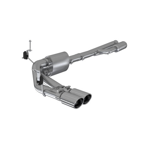 MBRP - MBRP 3" Cat Back Exhaust for Chevy/GMC (2019-26) 1500 Silverado/Sierra 4.3L, 5.3L, Pre-Axle Dual Side Exit, T304 Stainless