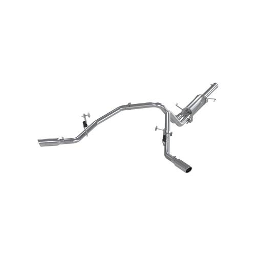 MBRP - MBRP Aluminized Steel 2.5" Cat Back Dual Split Side for 2003 Dodge Ram 1500 5.7L HEMI RC/QC-SB