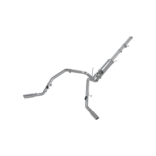 MBRP - MBRP Aluminized Steel 2.5" Cat Back Dual Split Side for 2006-2008 Dodge Ram 1500 5.7L HEMI SC, CC-SB