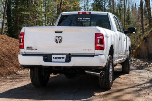 MBRP - MBRP 4" Cat Back Exhaust for Ram (2014-26) 2500/3500 6.4L, Single Side Exit, T304 Stainless