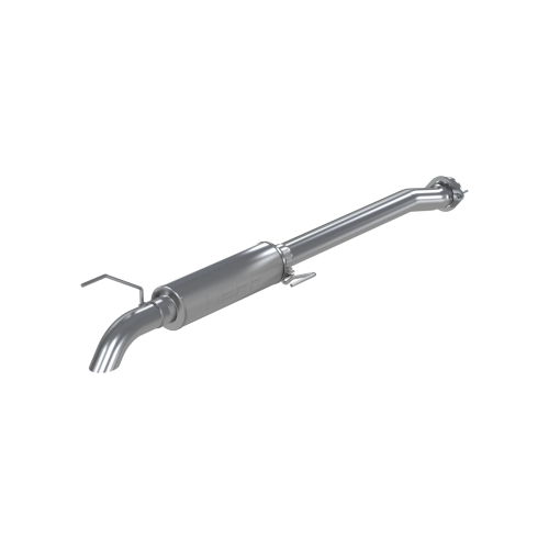 MBRP - MBRP Aluminized Steel 3.5" Cat Back Single Turn Down for 2011-2014 Ford F-150 Raptor 6.2L CC-SB / EC-SB