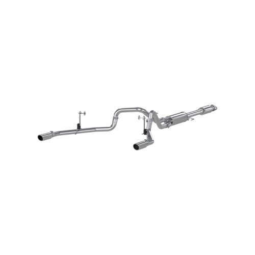 MBRP - MBRP 2.5" Cat Back Exhaust for Ford (2015-20) F-150 5.0L, Dual Rear, Aluminized