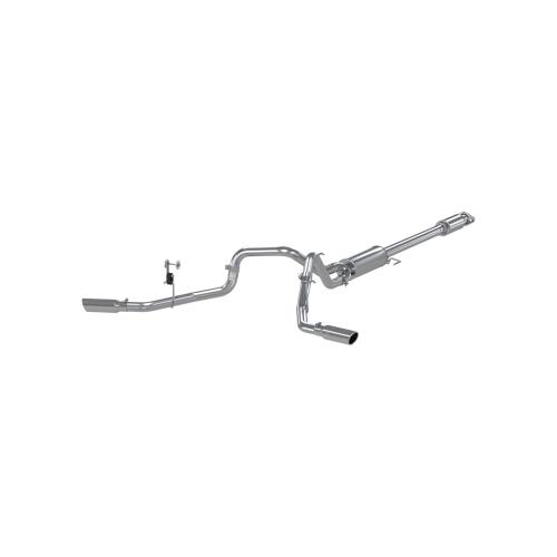 MBRP - MBRP T409 Stainless Steel 2.5" Cat Back Dual Side Exit for 2015-2020 Ford F-150 5.0L