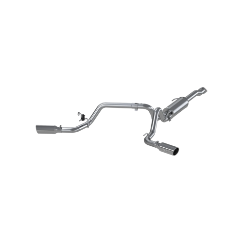 MBRP - MBRP T409 Stainless Steel 3" Cat Back Dual Split Side for 2016-2023 Toyota Tacoma 3.5L
