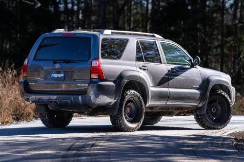 MBRP - MBRP T304 Stainless Steel, 2.5" Cat-Back, High-Clearance Turn Down, Single Rear Exit for 2003-2024 Toyota 4Runner, 4.0L