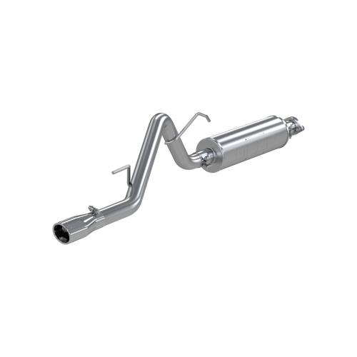 MBRP - MBRP Aluminized Steel 2.5" Cat Back Single Side for 2002-2007 Jeep Liberty (KJ), 2.4L/ 3.7L