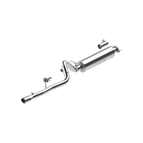 MBRP - MBRP T409 Stainless Steel 2.5" Cat Back Single for 1987-2001 Jeep Cherokee (XJ), 4.0L