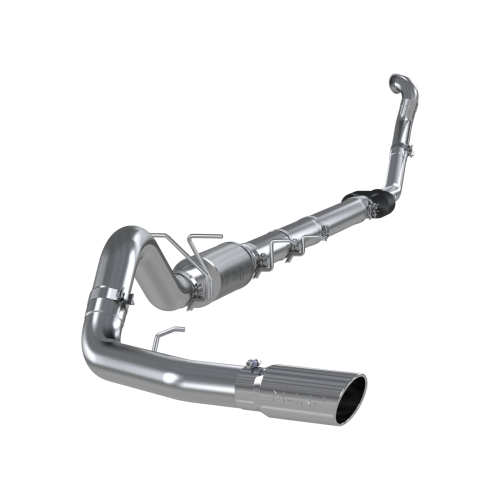 MBRP - MBRP Aluminized Steel 4" Turbo Back Single Side Exit (3" downpipe) for 1994-1997 Ford F-250/350 7.3L Powerstroke