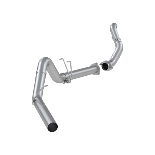 MBRP - MBRP Aluminized Steel 4" Fitler Back Single Side Exit - no muffler - with Carb Approved Downpipe EO# D-763-1 for 2011-2014 Ford F-250/ F-350/ F-450, 6.7L PowerStroke, CC/SC