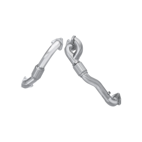 MBRP - MBRP Aluminized Steel, Replacement Turbo Up-Pipe for 2008-2010 Ford F250/350/450 6.4L Powerstroke