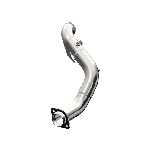 MBRP - MBRP 4" Turbo Down Pipe for Ford (2015-16) 6.7L Powerstroke - Non Cab & Chassis Only, Aluminized