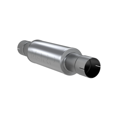 MBRP - MBRP Aluminized Steel Muffler, 4" Inlet /Outlet, 15.75" Body, 30" Overall for Replaces all 30" overall length mufflers