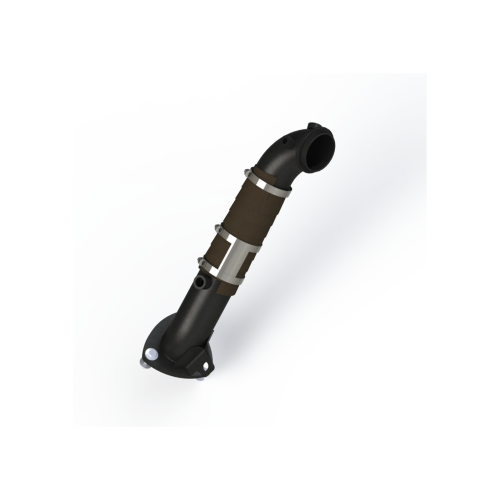 MBRP - MBRP Aluminized Steel 3" Down Pipe for 2015-2016 Chevrolet/GMC Duramax 2500/3500