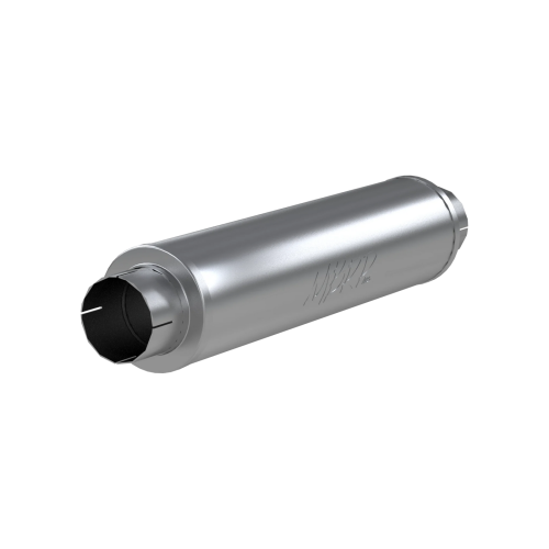 MBRP - MBRP T409 Stainless Steel Muffler 4" Inlet /Outlet 24" Body 30" Overall for Replaces all 30" overall length mufflers