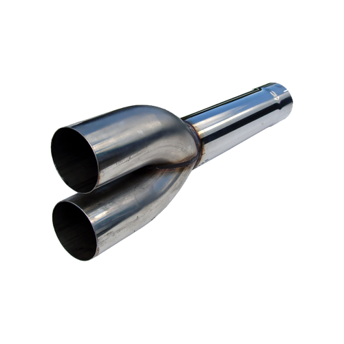 MBRP - MBRP T409 Stainless Steel Dual Muffler Bypass Pipe 4" Inlet /Outlet 27.5" Overall for Universal (not 6.4L Ford, Chevy LMM or 6.6L Dodge)