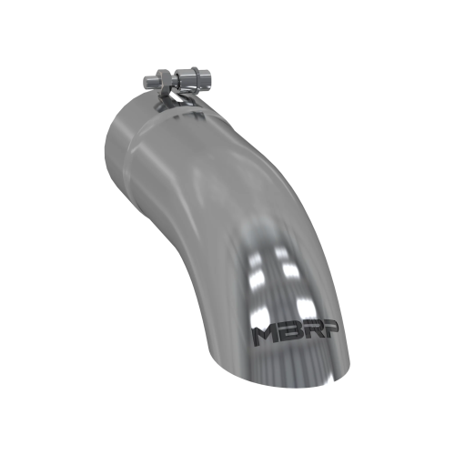 MBRP - MBRP T304 Stainless Steel Tip; 3.5" OD Turn Down 3.5" inlet 12" length (Universal Fit)